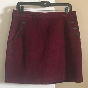 Corduroy skirt